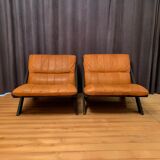 Paire de fauteuils par Ueli Berger, De Sede, Suisse, années 1970.