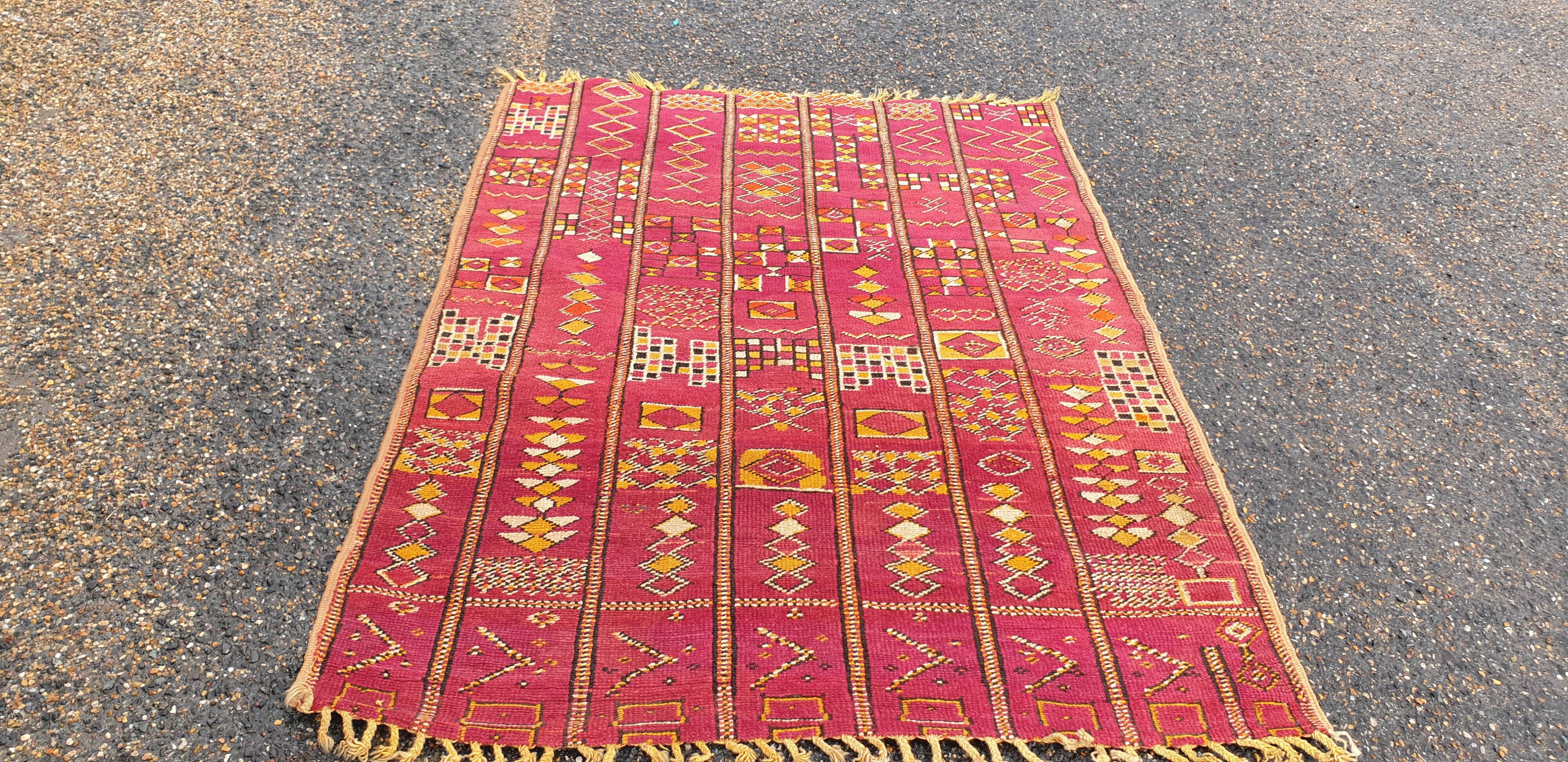 Vintage Berber rug