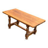 Navarro Argudo farmhouse coffee table in solid wood from Spain 110x50cm