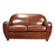 Vintage leather club sofa