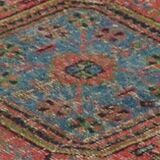 Turkish Anatolian Handmade Vintage Area Rug 356 cm x 93 cm