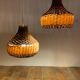 Paire de suspensions vintage