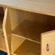 Vintage German Pine Wood Side Board