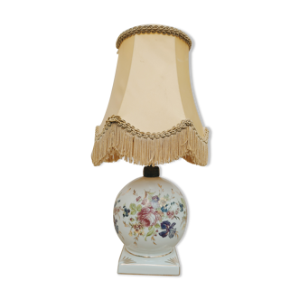 Lampe boule en porcelaine