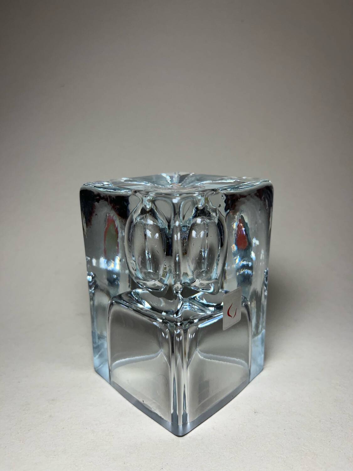 Crystal candle holder