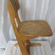 chaise enfant design bois clair
