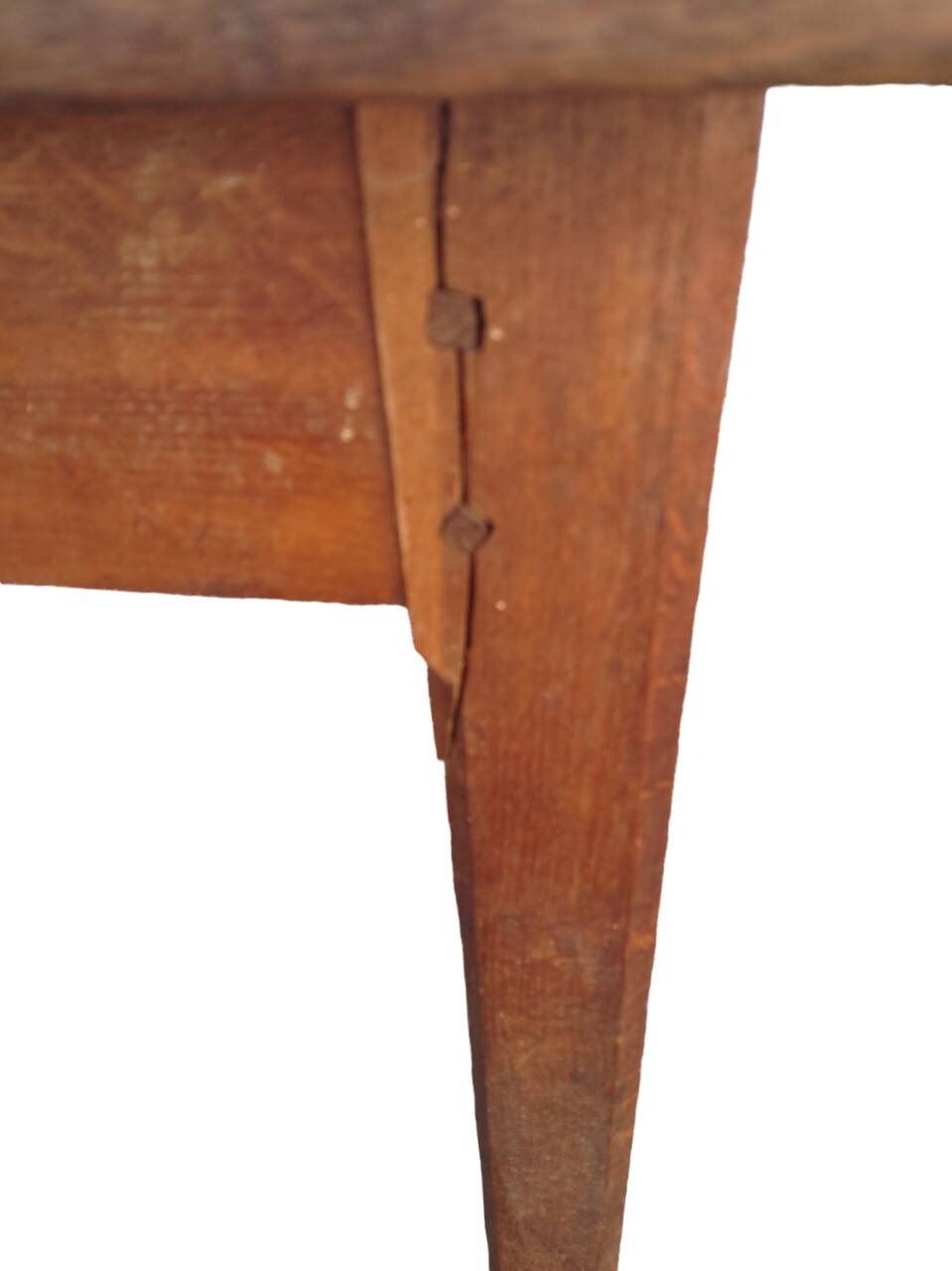 19th century oak farm table