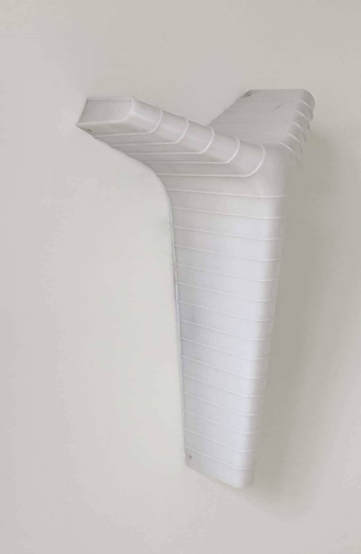 Vintage perspex wall light, Italy 1980