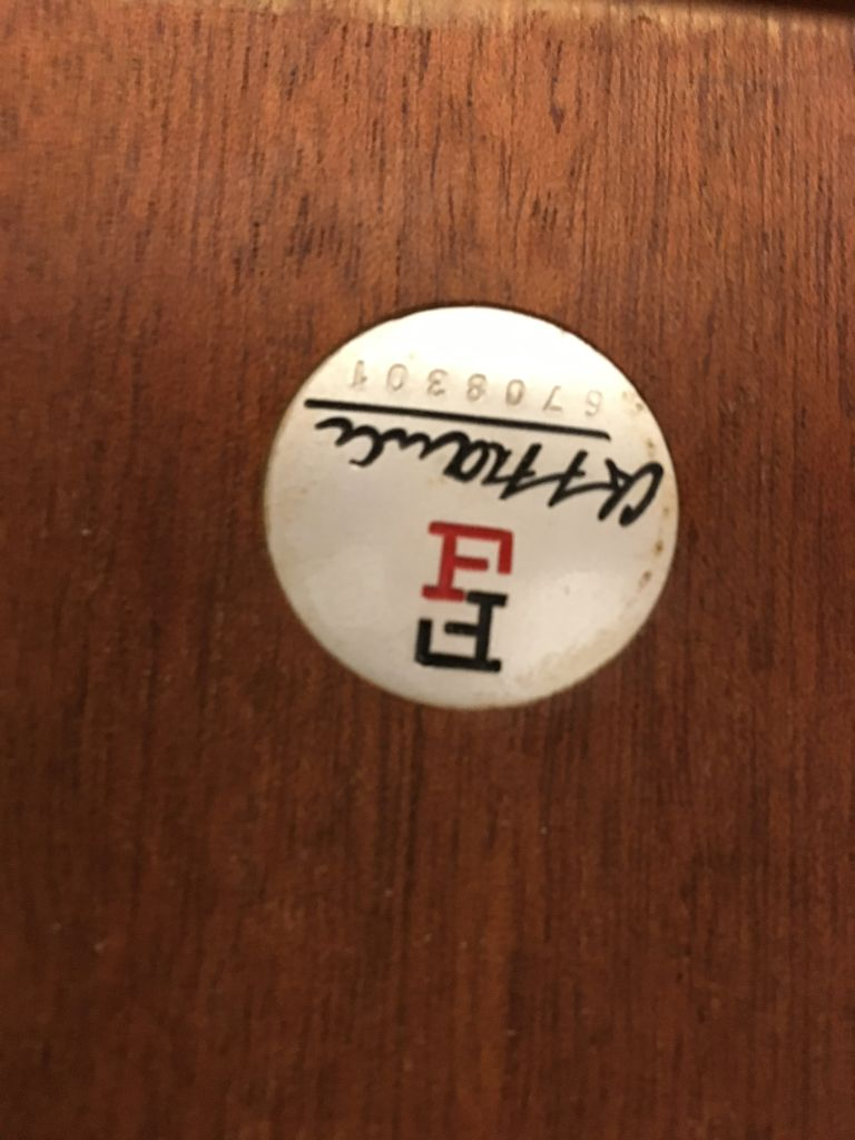 Coffee table by Grete Jalk France & Son Denmark