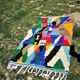 Berber rug Boujad abstract contemporary 1m60 on 1m05