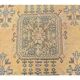 Turkish Oushak Orange Wool Rug 90x342