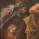 17th-century religious painting, Abraham sending away Hagar.