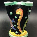 Grandjean-jourdan vase vallauris decoration seabed free form