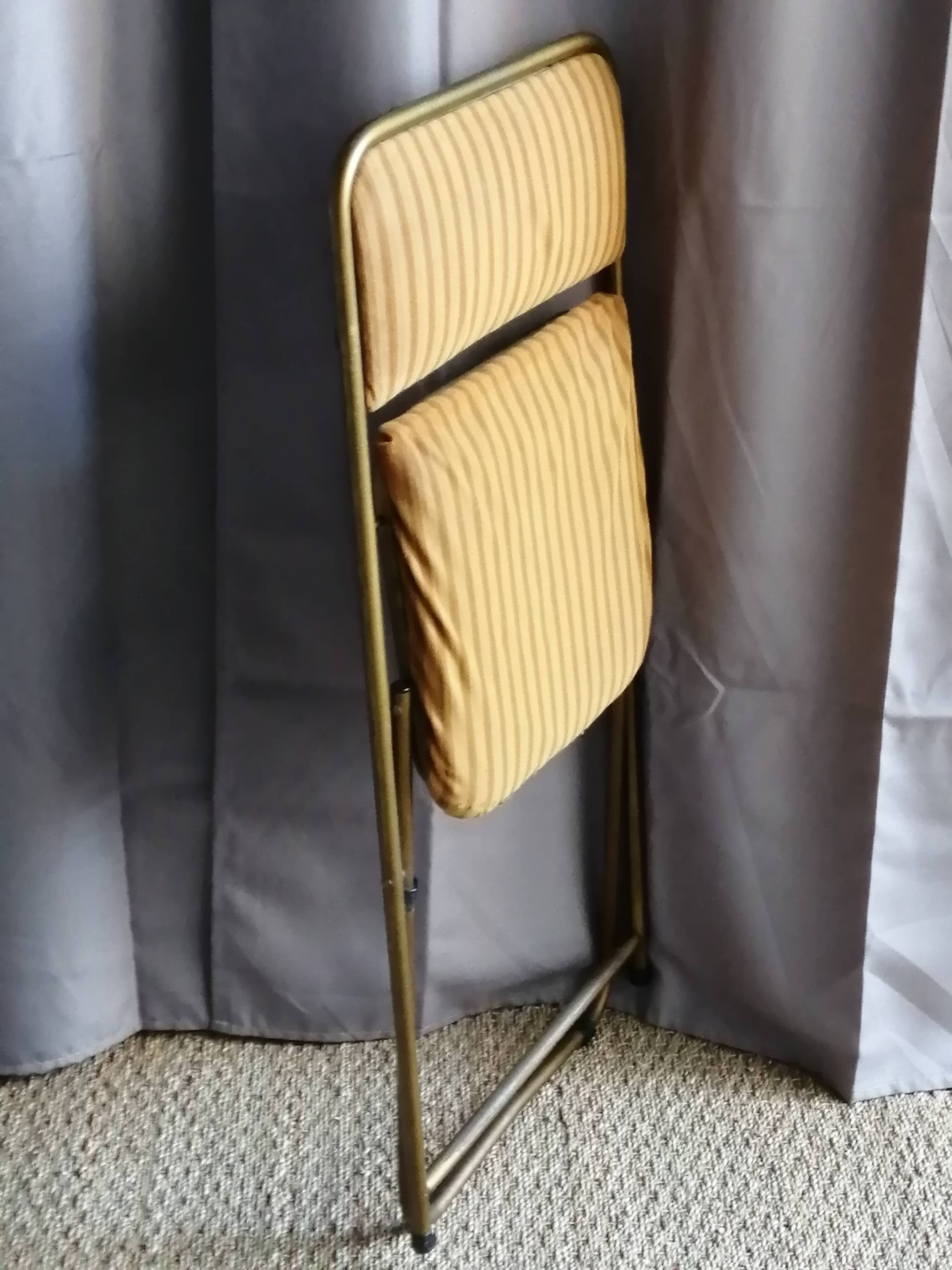 Chaise vintage "style lafuma"