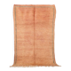 Peach Vintage Moroccan Rug 144 x 226 cm -