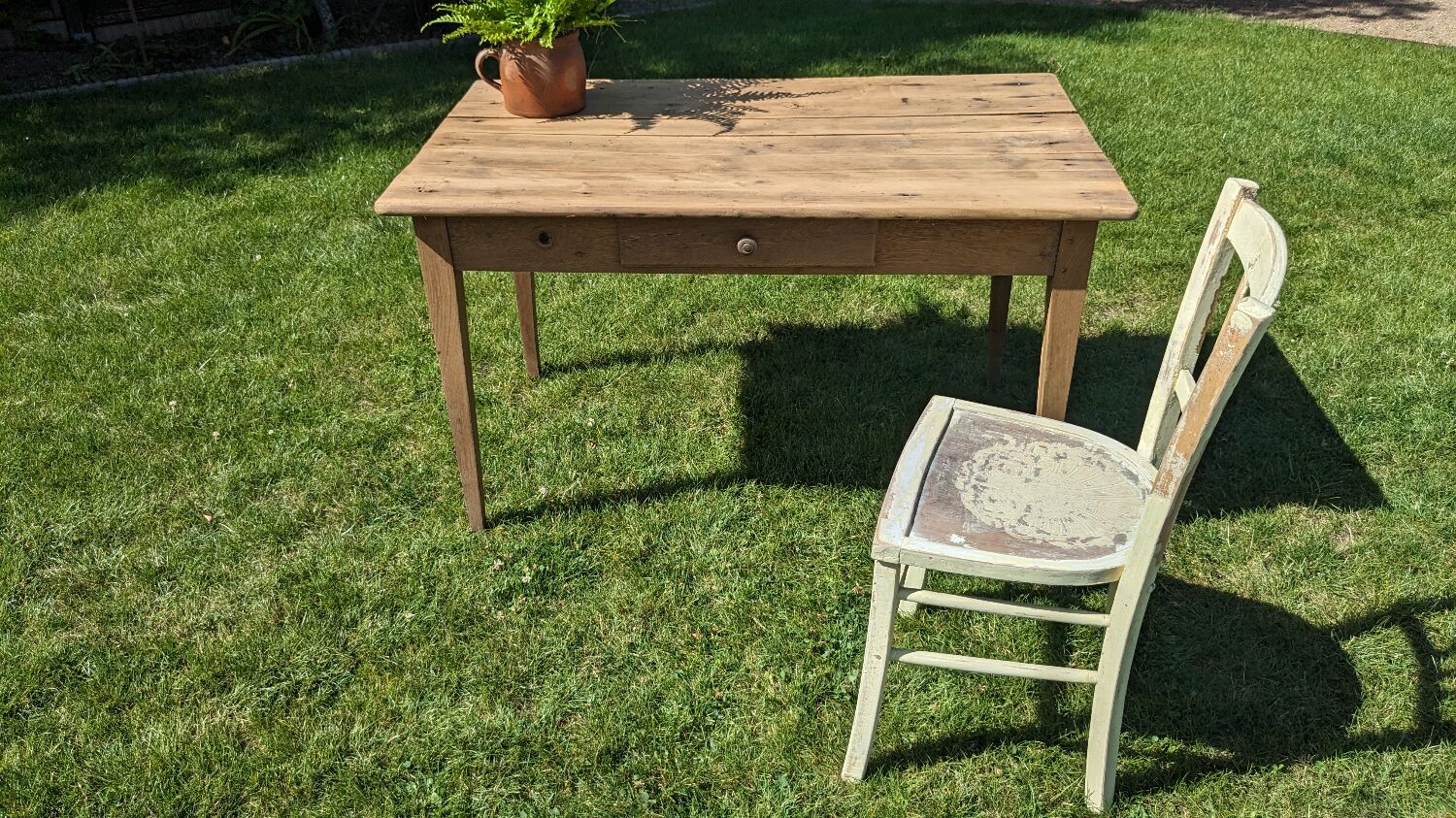 Vintage farm table