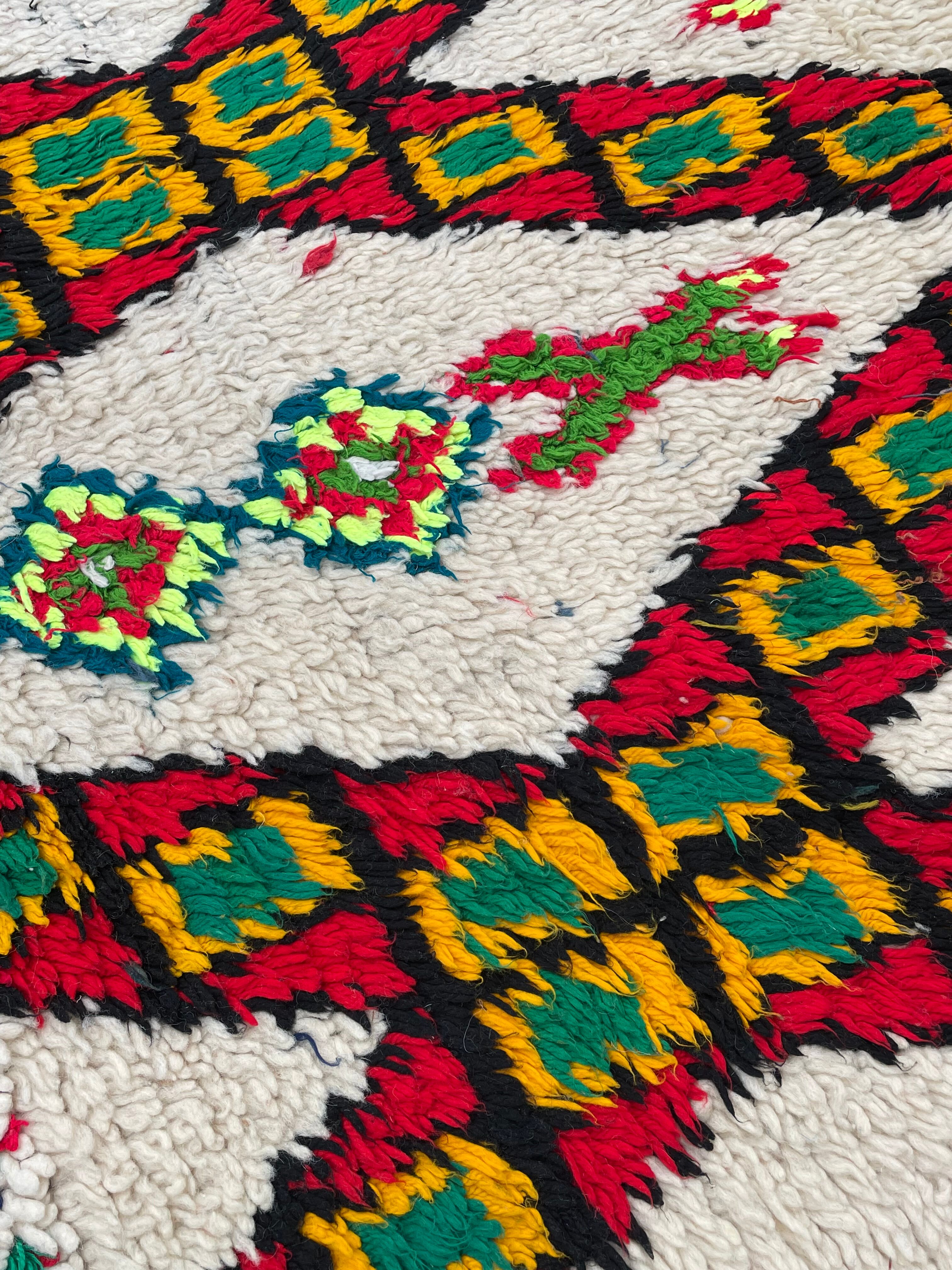 Berber carpet Azilal 172 x 204 cm