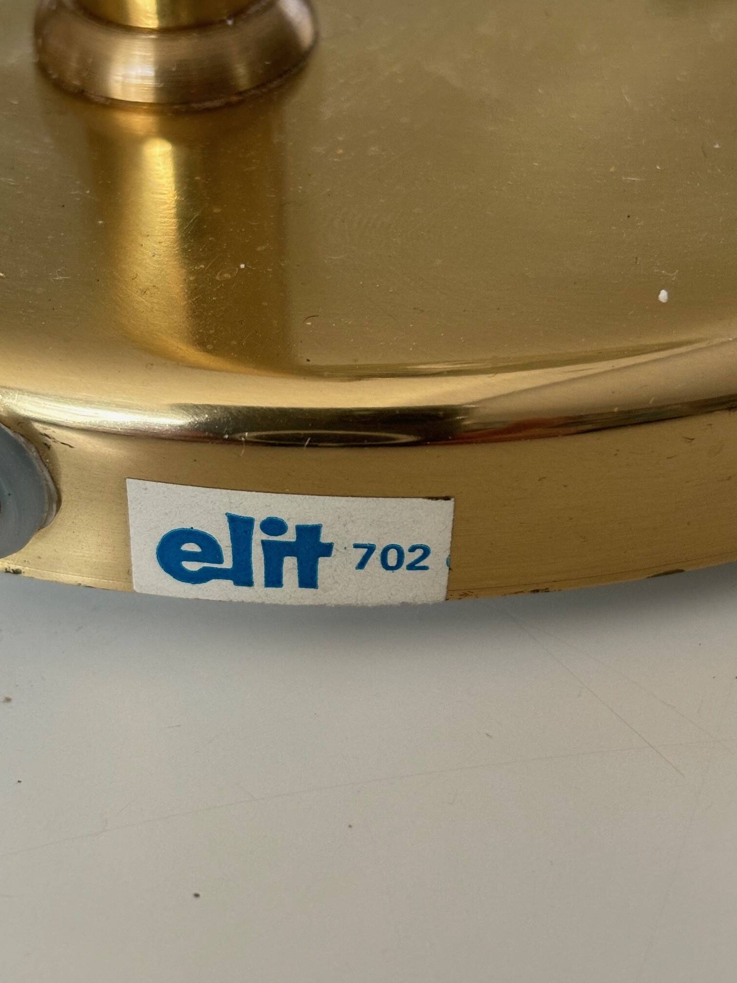 Borje Claes brass articulated lamp - Sweden 1970s