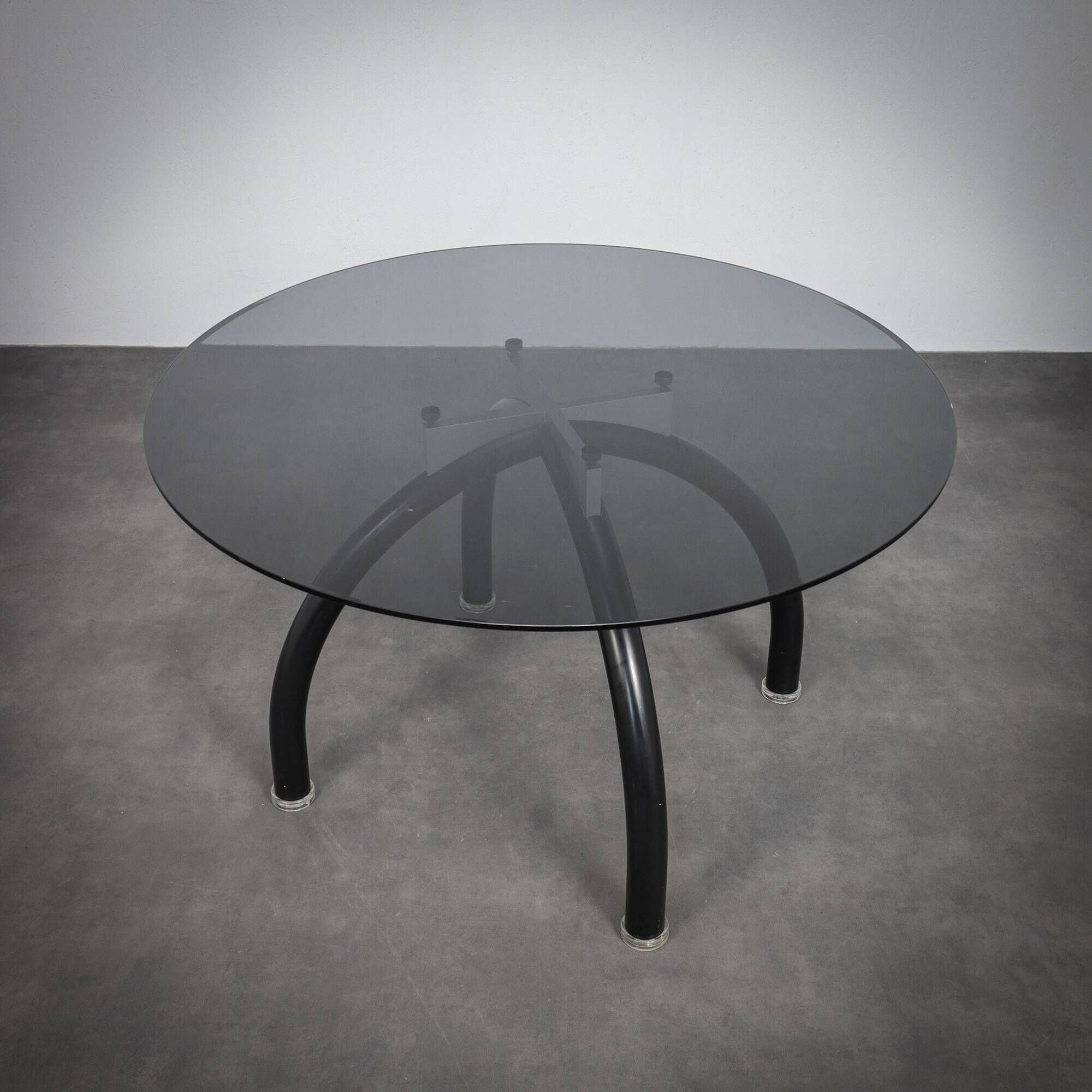 Postmodern Spider dining table by Ettore Sottsass for Knoll International, Italy, 1980s