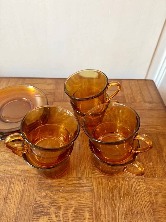 Set of 6 Duralex cups
