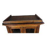 Small cherry and oak bookcase from the 19th century