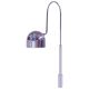 Stilnovo Wall Lights polished chrome lampshade Italian from the mid-20th century.