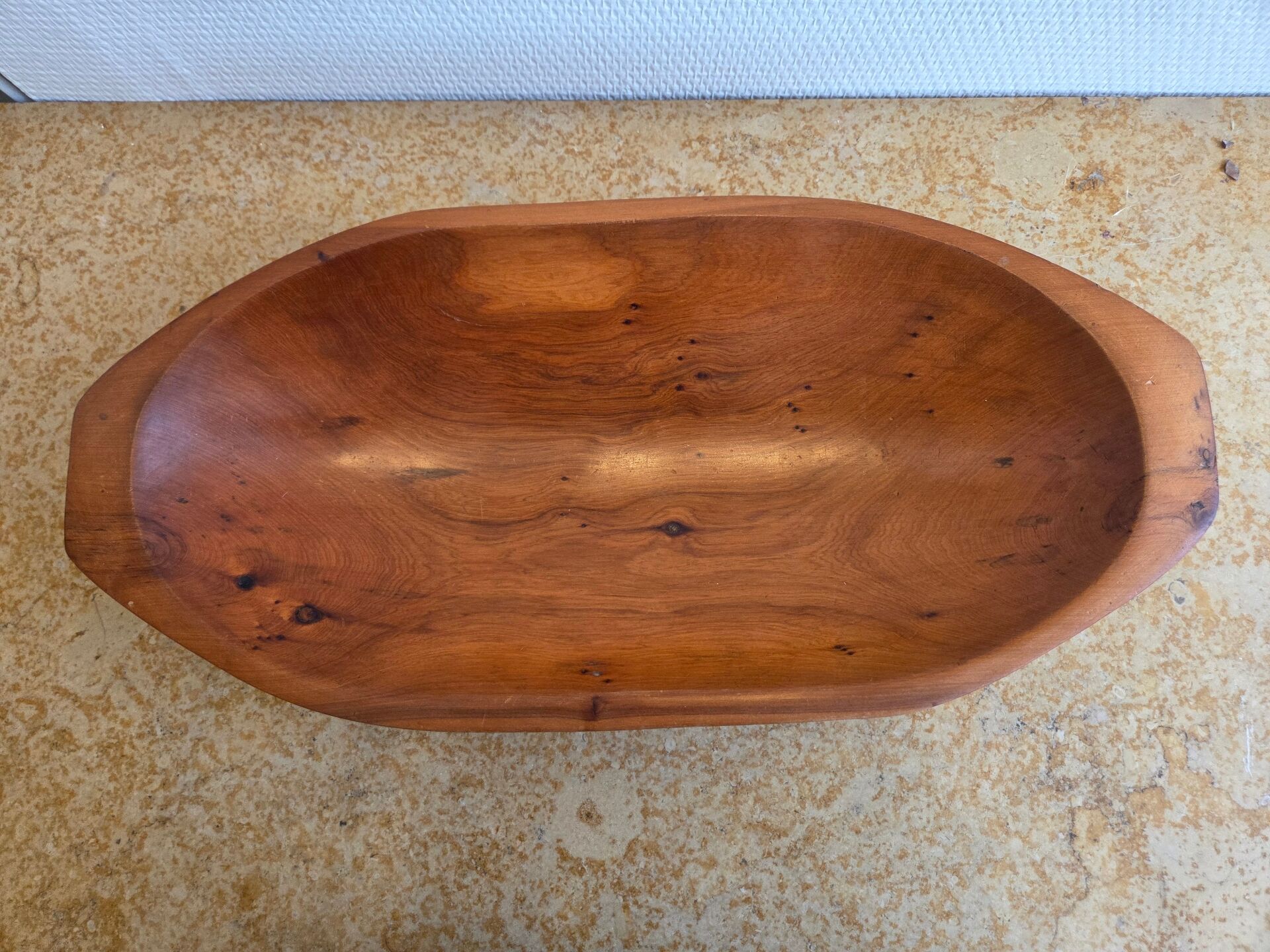 Grande coupe monoxyle bois massif