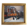 Tableau signé Le Moulin Rouge sous la neige