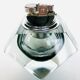 Briquet de table gris en verre de Murano Sommerso par Flavio Poli, années 1960