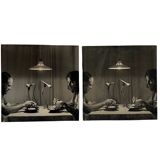 Gerry Hunt (1927 - 2023), 'Transitive Relationships' set of  2 photographic