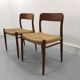 Danish Teak 56 chairs by Niels Otto Møller for J. L. Møllers