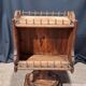 Mini bar maritime in solid wood and brass