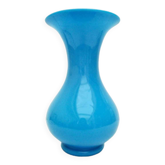 Blown opaline vase