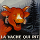 Original advertising lithograph "The Laughing Cow" - Rare proof before publication around 1930