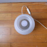 80s glass mushroom lamp