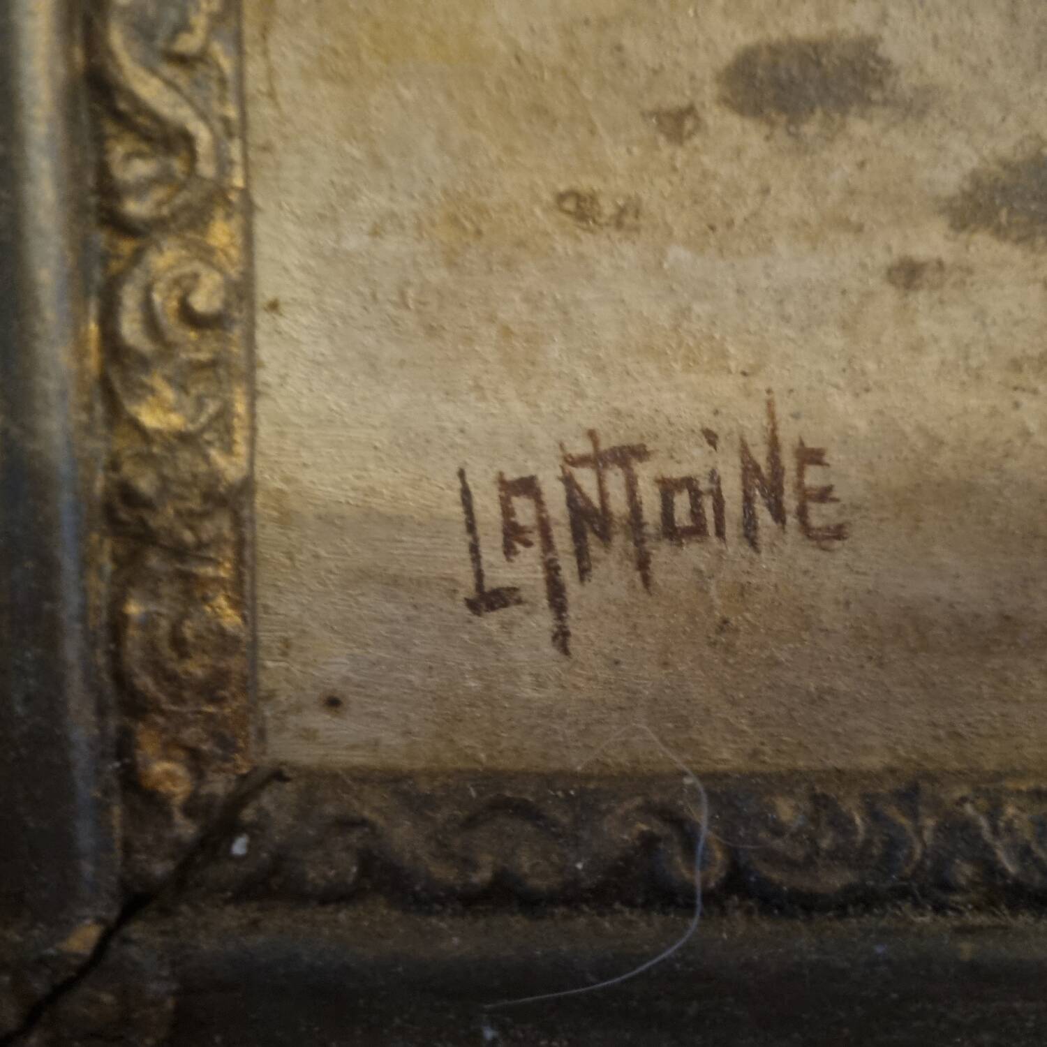 Painting by Fernand Lantoine