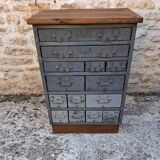Military metal drawer cabinet