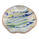 Hagi Ware Hand-Trailed Plate, 13.5 cm — Seseragi