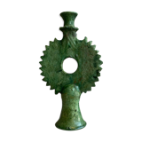 Tamegroute pottery candle holder