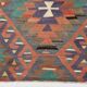 Multicolor Geometric Style Designer Kilim Rug, 181x291 Cm (5'11"x9'7" ft)
