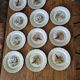Bird dessert plates