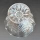 Compotier cup on foot flat servant cup pedestal crystal