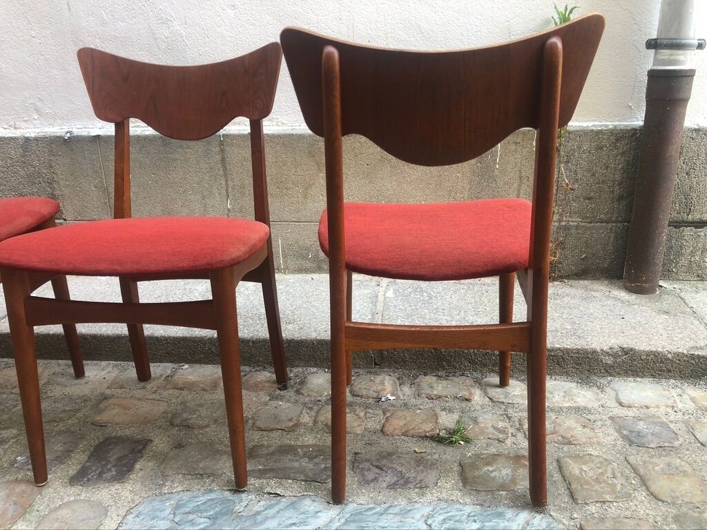 Chaises scandinaves vintage