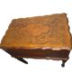 Marquetry silverware cabinet