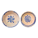 Antique Handmade Terracotta Ceramic Lebrillos Bowls Fajalauza, Granada Spain XIX