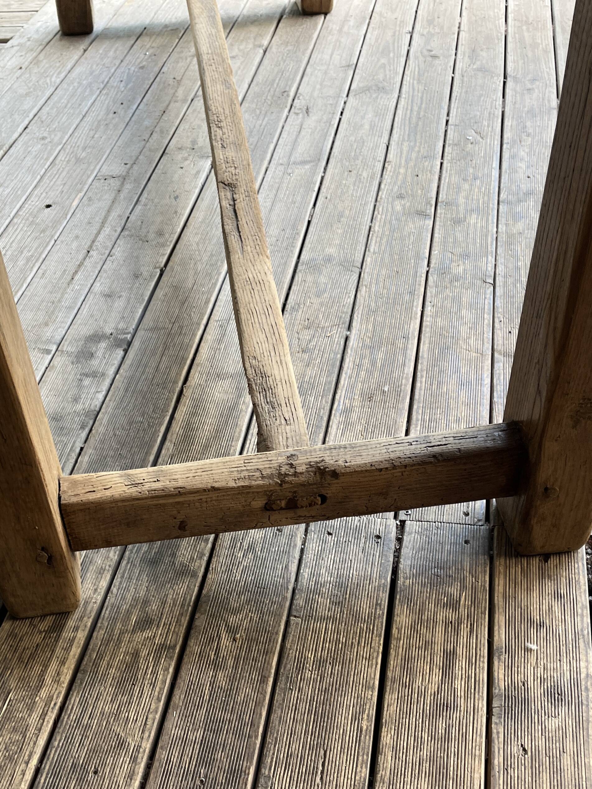 Old farmhouse table