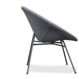 Rare fiberglass armchair by Claude Vassal for Magasins Pilotes – circa 1950