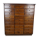 Antique apothecary furniture in oak France early twentieth century