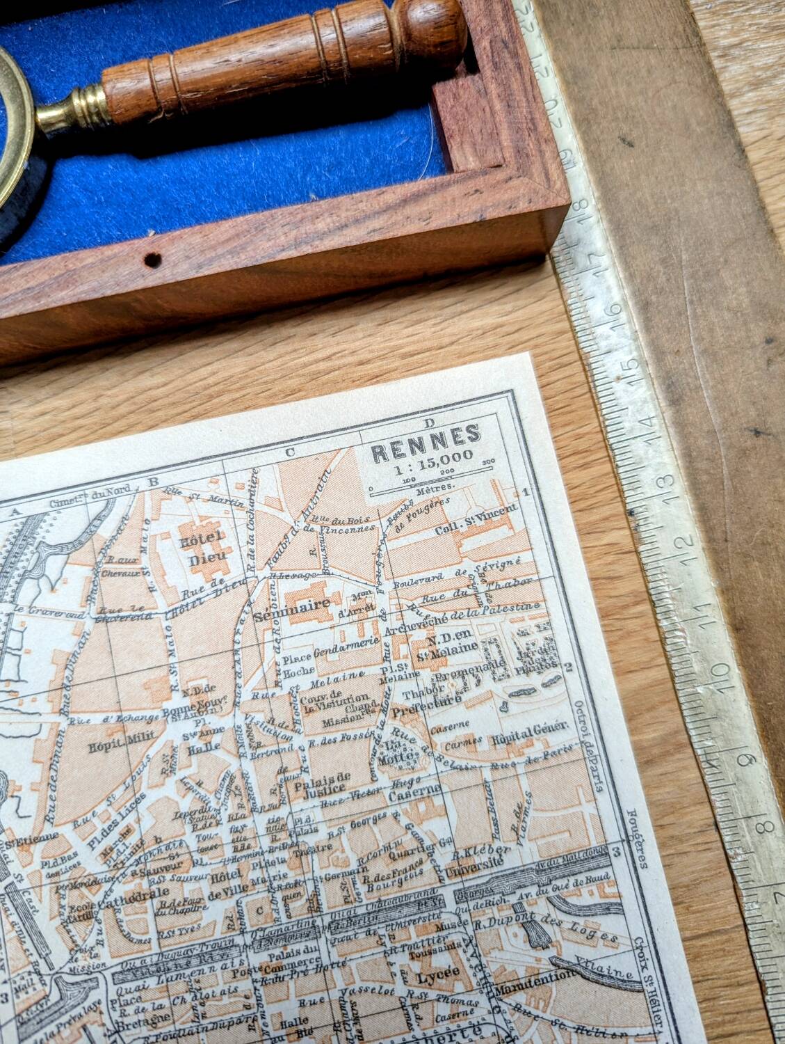 Printed in 1902, Rennes, Brittany.