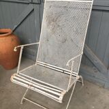 Fauteuils de jardin métal grillage